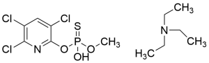 Chlorpyriphos-methyl Desmethyl Triethylamine salt
