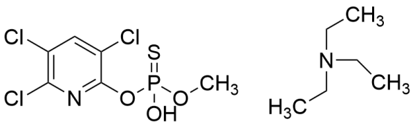 Chlorpyriphos-methyl Desmethyl Triethylamine salt