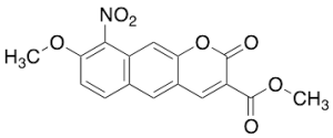 Methyl 8-Methoxy-9-nitro-2-oxo-6,7-benzocoumarin-3-carboxylate