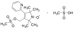 (1-Oxyl-2,2,5,5-tetramethyl-4-(pyridin-3-yl)-2,5-dihydro-1H-pyrrol-3-yl)methyl Methanesulfonate Salt