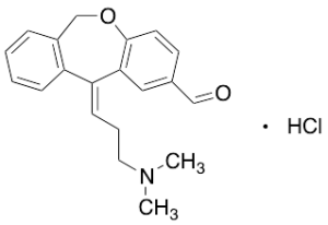 (Z)-11-(3-(DIMETHYLAMINO)PROPYLIDENE)-6,11-DIHYDRODIBENZO[B,E]OXEPINE-2-CARBALDEHYDE HYDROCHLORIDE