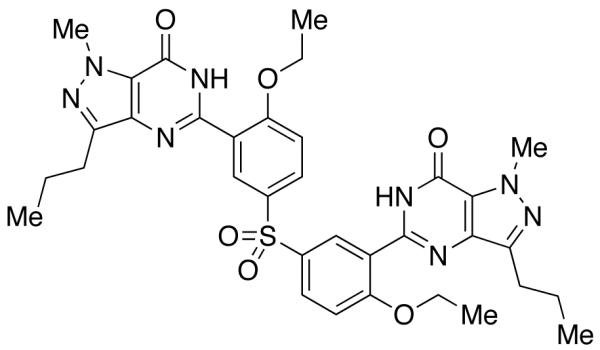 De(methypiperazinyl) Sildenafil Dimer Impurity