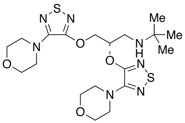 2-[4-(4-Morpholinyl)-1,2,5-thiadiazol-3-yl] (S)-(-)-Timolol Ether