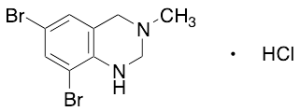 6,8-Dibromo-1,2,3,4-tetrahydro-3-methyl-quinazoline Hydrochloride