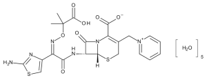 Ceftazidime Pentahydrate(Contain 1 equivalent of Na2CO3 as stabilizer)