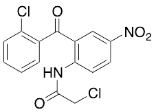 2-Chloro-N-[2-(2-chlorobenzoyl)-4-nitrophenyl]acetamide