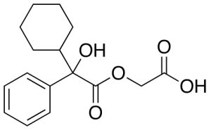 2-(2-Cyclohexyl-2-hydroxy-2-phenylacetyloxy)acetic Acid