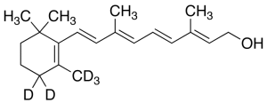all-trans-Retinol-d5, >80%