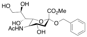 N-Acetyl-2-O-benzyl-neuraminic Acid Methyl Ester, 85%