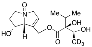 (+)-Lycopsamine N-Oxide-D7