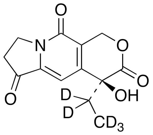 (4S)-4-Ethyl-7,8-dihydro-4-hydroxy-1H-pyrano[3,4-f]indolizine-3,6,10(4H)-trione-d5