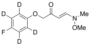 2-(4-Fluorophenoxy-d4)-N-methoxy-N-methyl-1-butene