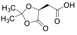 [(4S)-2,2-Dimethyl-5-oxo-1,3-dioxolan-4-yl]acetic Acid