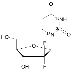 2’,2’-Difluoro-2’-deoxyuridine-13C,15N2