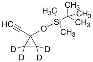 1-(tert-Butyldimethylsilyloxy)-1-ethynyl-cyclopropane-d4