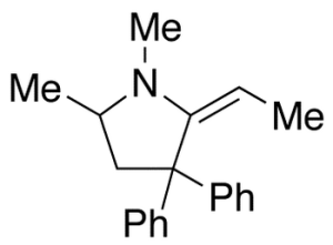 2-Ethylidene-1,5-dimethyl-3,3-diphenylpyrrolidine (cis/trans mixture) (>90%)