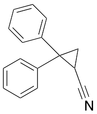 2,2-Diphenylcyclopropanecarbonitrile