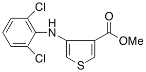 4-(2,6-Dichloroanilino)-3-thiophenecarboxylic Acid Methyl Ester