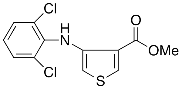 4-(2,6-Dichloroanilino)-3-thiophenecarboxylic Acid Methyl Ester