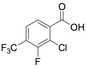 2-Chloro-3-fluoro-4-(trifluoromethyl)benzoic acid