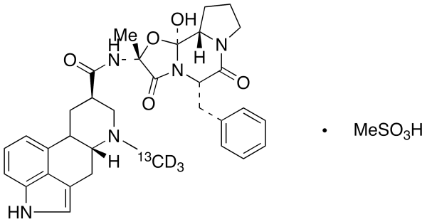 Dihydro Ergotamine-13C,d3 Mesylate