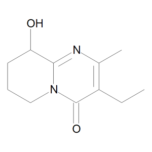3-Ethyl-6,7,8,9-tetrahydro-9-hydroxy-2-methyl-4H-pyrido[1,2-a]pyrimidin-4-one