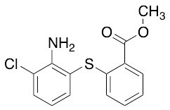 2-[(2-Amino-3-chlorophenyl)thio]-benzoic Acid Methyl Ester