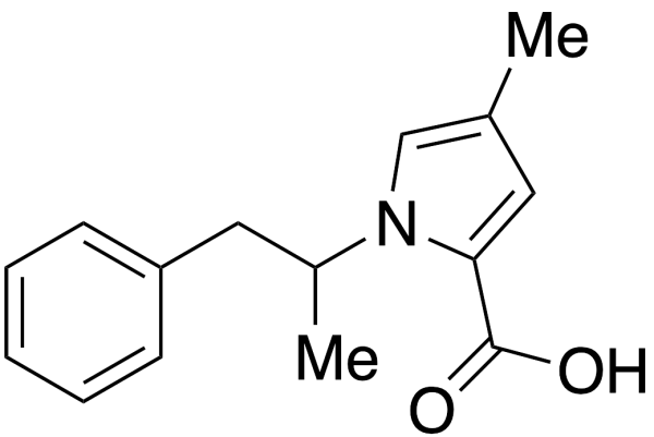 4-Methyl-1-(1-phenylpropan-2-yl)-1H-pyrrole-2-carboxylic Acid