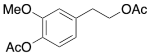 4-(Acetyloxy)-3-methoxybenzenethanol Acetate