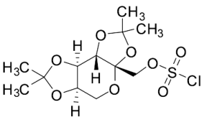 2,3:4,5-bis-O-(1-Methylethylidene)-1-chlorosulfate beta-D-Fructopyranose (Technical Grade)