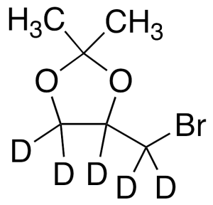 4-(Bromomethyl)-2,2-dimethyl-1,3-dioxolane-d5