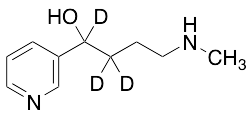 4-(Methylamino)-1-(3-pyridyl)-1-butanol-d3