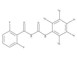 Diflubenzuron-d4 (4-chlorophenyl-d4)