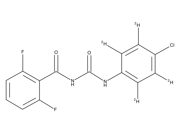 Diflubenzuron-d4 (4-chlorophenyl-d4)