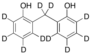 2,2'-Bis(hydroxyphenyl)methane-d10 (d9 Major)