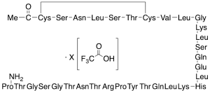 N-Acetyl-cys(1)-calcitonin Salmon Trifluoroacetic Acid Salt