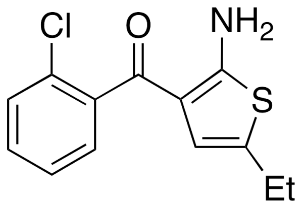 2-Amino-3-(2-chlorobenzoyl)-5-ethylthiophene