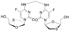 Emtricitabine N,N’-Methylene Dimer