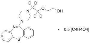 Quetiapine-d4 Hemifumarate