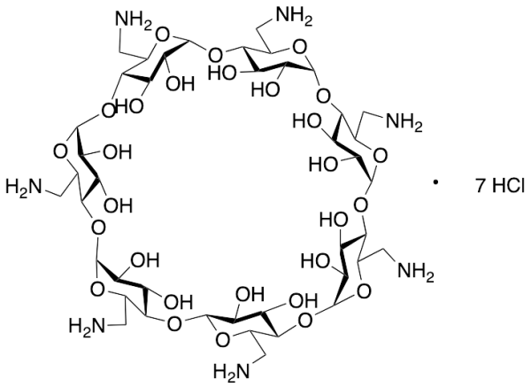 Heptakis(6-deoxy-6-amino)-Beta-cyclodextrin Heptahydrochloride