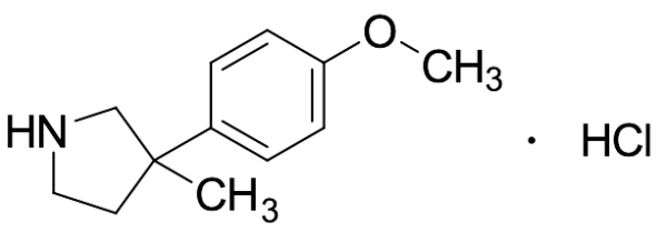 3-(4-Methoxyphenyl)-3-methylpyrrolidine Hydrochloride
