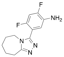2,4-Difluoro-5-{5H,6H,7H,8H,9H-[1,2,4]triazolo[4,3-a]azepin-3-yl}aniline