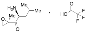 (2S)-2-Amino-4-methyl-1-[(2R)-2-methyloxiranyl]-1-pentanone Trifluoroacetate