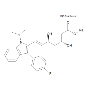 Fluvastatin Sodium Salt (Relative Stereochemistry)