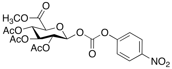 Beta-D-Glucopyranuronic Acid Methyl Ester 2,3,4-Triacetate 1-(4-Nitrophenyl Carbonate)