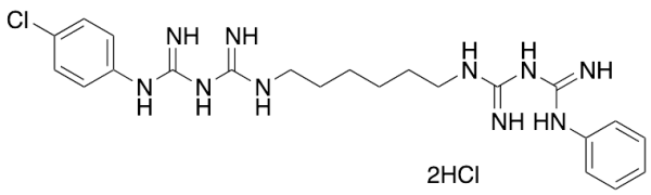 N1-(4-Chlorophenyl)-3,12-diimino-N14-phenyl-2,4,11,13-Tetraazatetradecanediimidamide Dihydrochloride