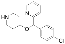 2-[(4-Chlorophenyl)(4-piperidinyloxy)methyl]pyridine