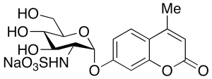 4-Methylumbelliferyl 2-Sulfamino-2-deoxy-Alpha-D-glucopyranoside Sodium Salt
