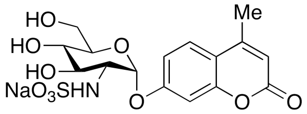 4-Methylumbelliferyl 2-Sulfamino-2-deoxy-Alpha-D-glucopyranoside Sodium Salt