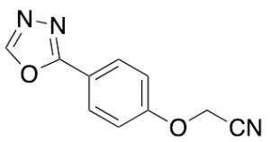 2-[4-(1,3,4-Oxadiazol-2-yl)phenoxy]acetonitrile